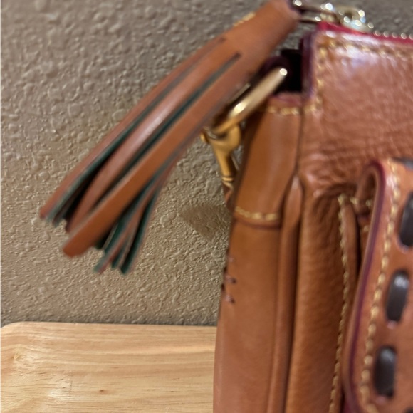 Dooney & Bourke Florentine Leather Medium Pocket Clutch - Picture 8 of 15